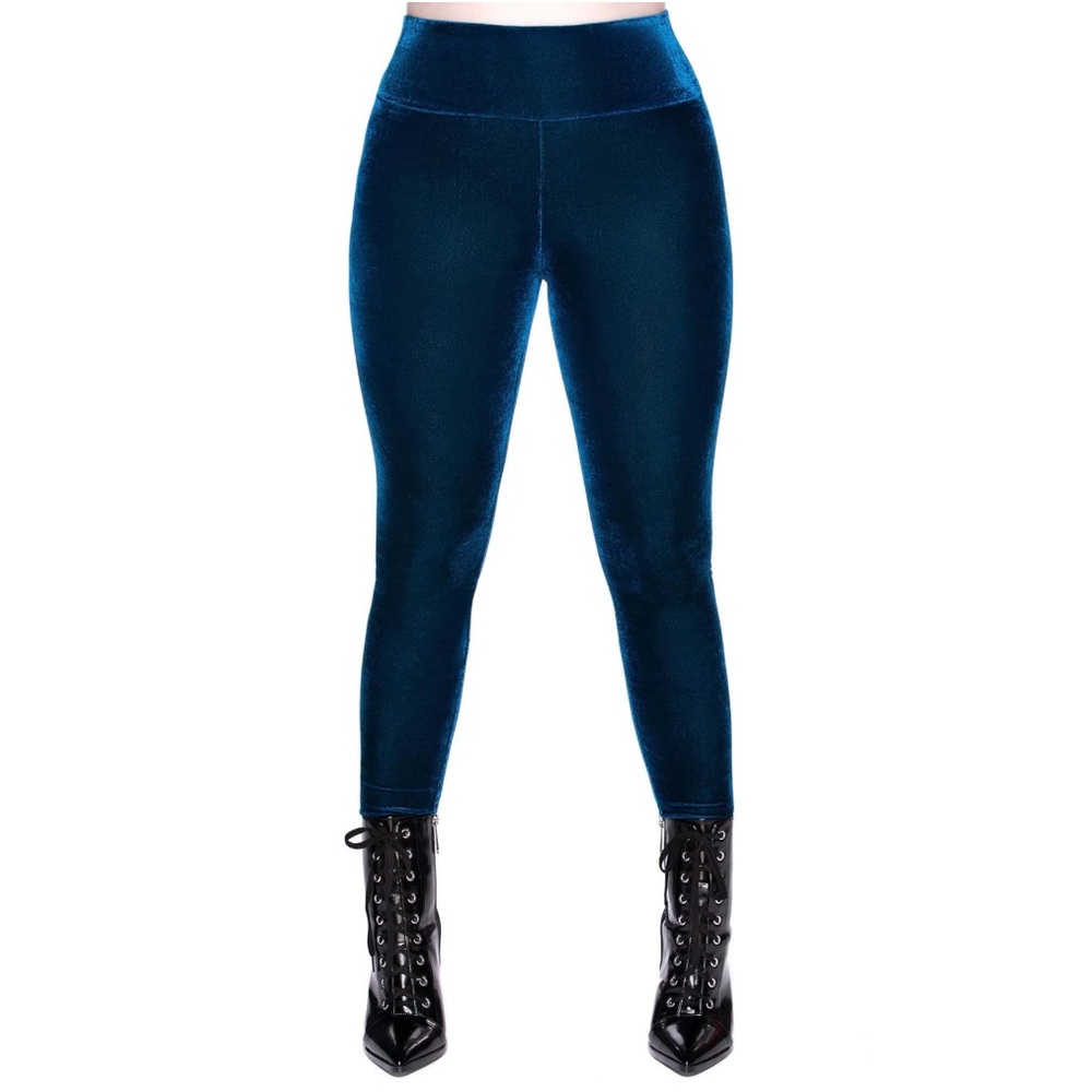 NEW KILLSTAR HEMATITE LEGGINGS [SAPPHIRE] XS